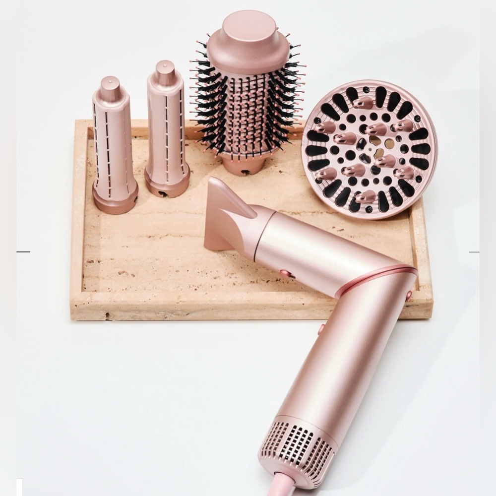 NIB Sutra AeroStyler Multi Function Hair Dryer and Styler PINK $299 retail